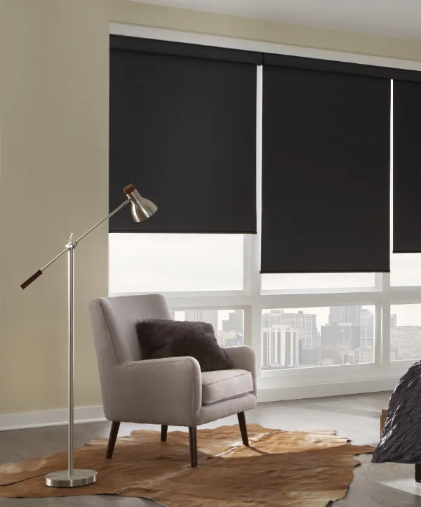 Blackout blinds Dubai for family room