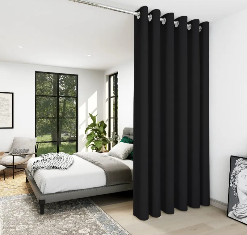 Blackout soundproof curtains in Dubai