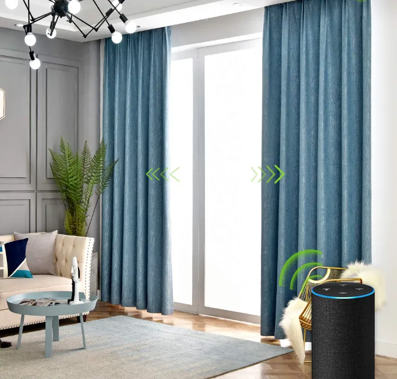 Custom motorized curtains Dubai