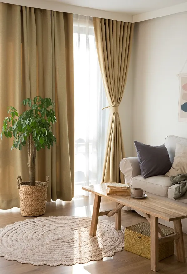 Designer living room curtains Dubai