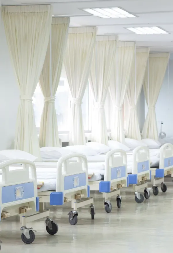 Hospital privacy screens Dubai