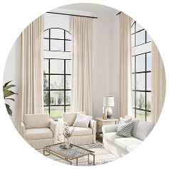 Buy Linen Curtains in Dubai