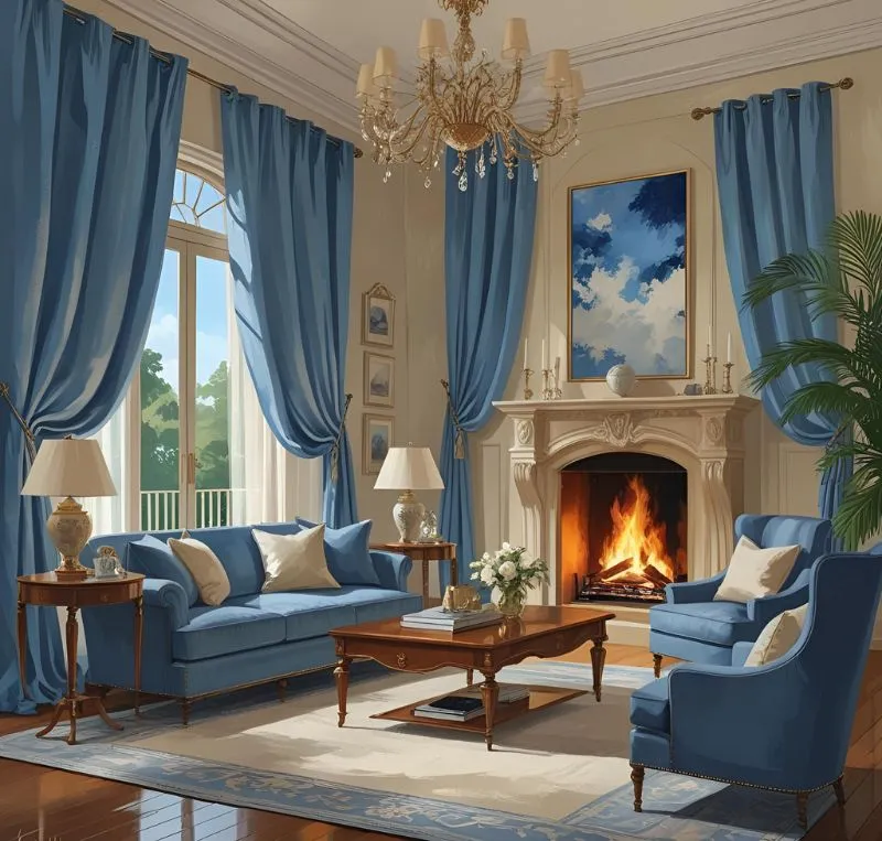 Linen curtains online Dubai