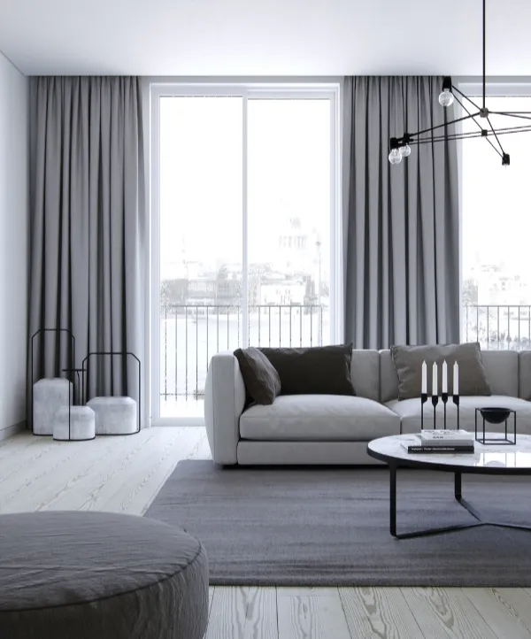 Livingroom Home Curtains Dubai