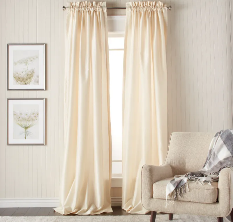Luxury home silk curtains UAE