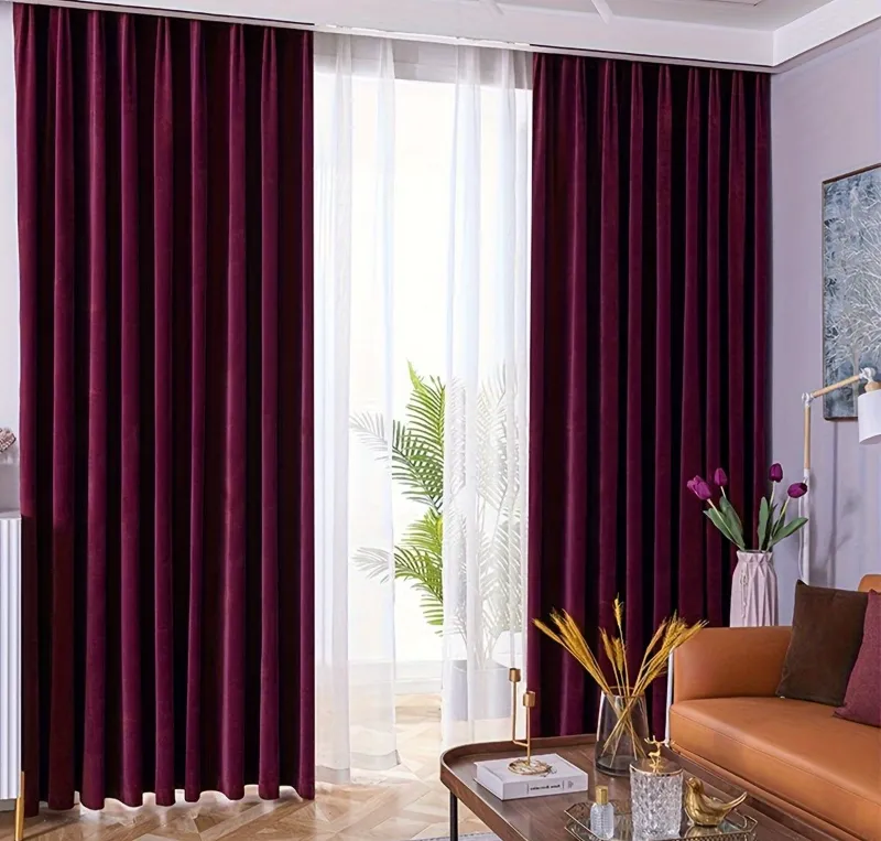Modern Desiggn Livingroom Curtains Dubai Shop