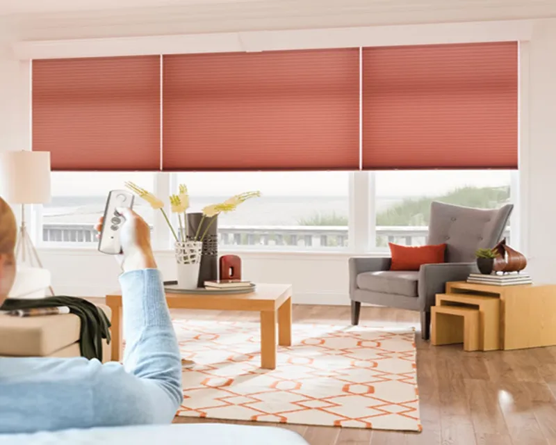 Motorized Roman blinds Dubai