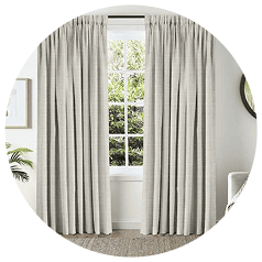 Pinch Pleat Curtains Dubai Service