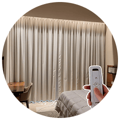 Premium Quality Motorized Curtains Dubai
