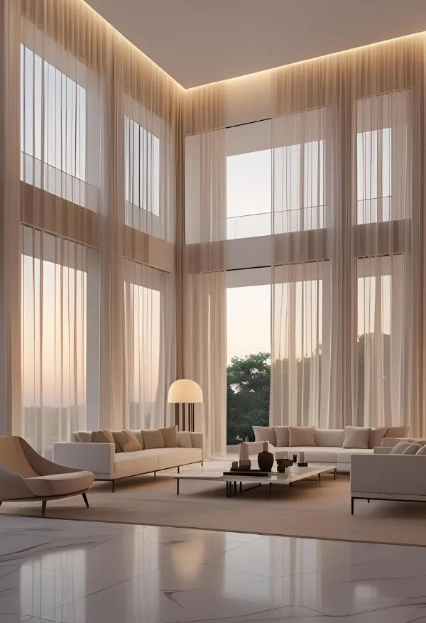 Sheer Curtains Dubai Service and Shop