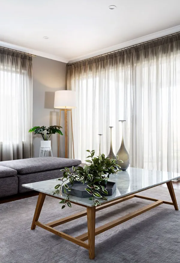 Sheer Curtains Livingroom Dubai Service