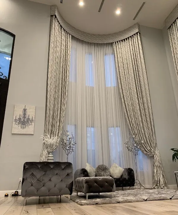 Modern Sheer Curtains Dubai