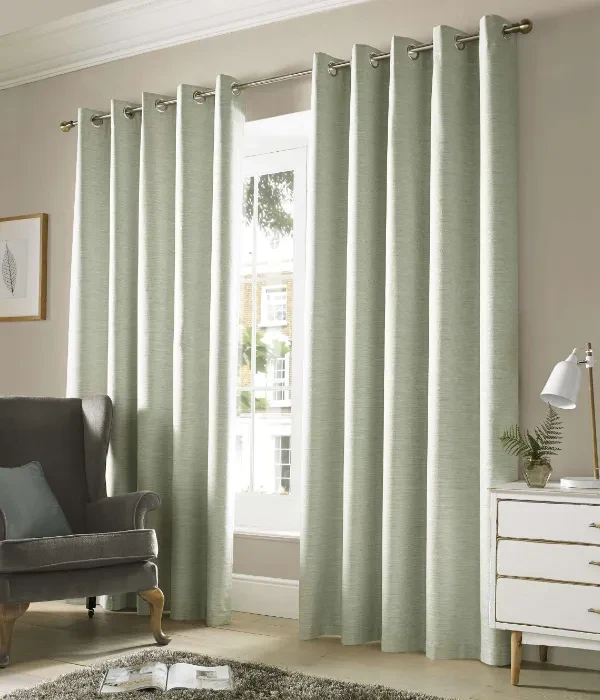 Living Room Eyelet Curtains in Dubai