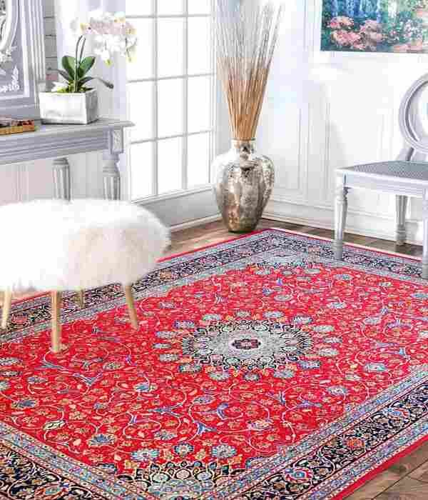 Red Persian Carpet and Rugs