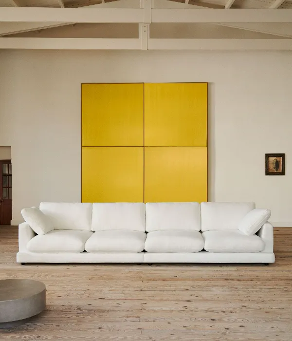 fabric 4 seater sofa cost Dubai