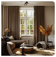 Luxury New Design Curtains Dubai