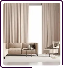 Luxury sheer curtains Ras Al Khaimah