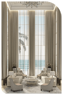 Modern curtains Sharjah