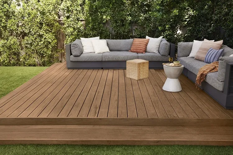 Modern outdoor Wooden Flooring for Villa